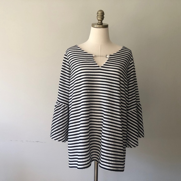 Pullover Calvin Klein Large Striped Top - Picture 11 of 11